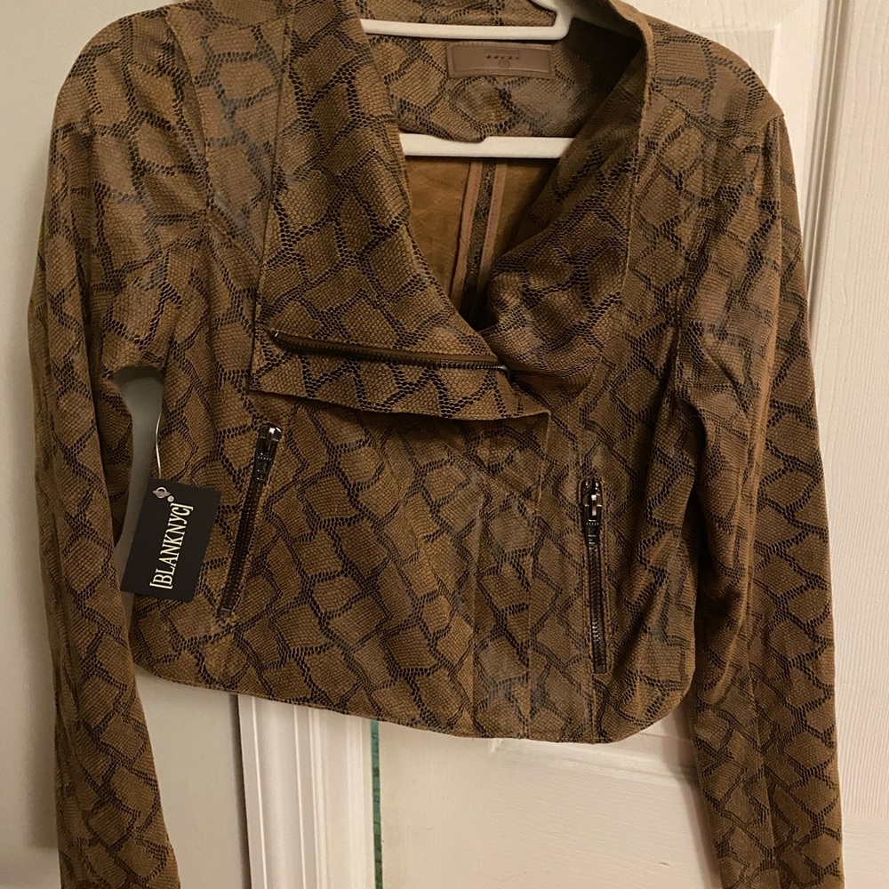 BlankNYC crop jacket size S